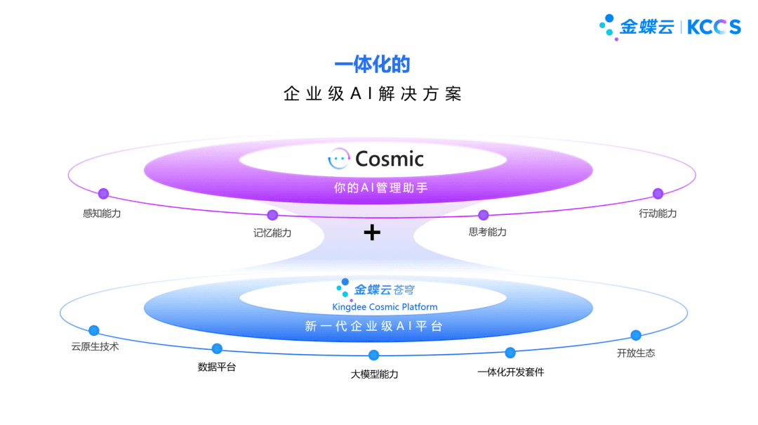 金蝶Cosmic一体化的企业级解决方案.png